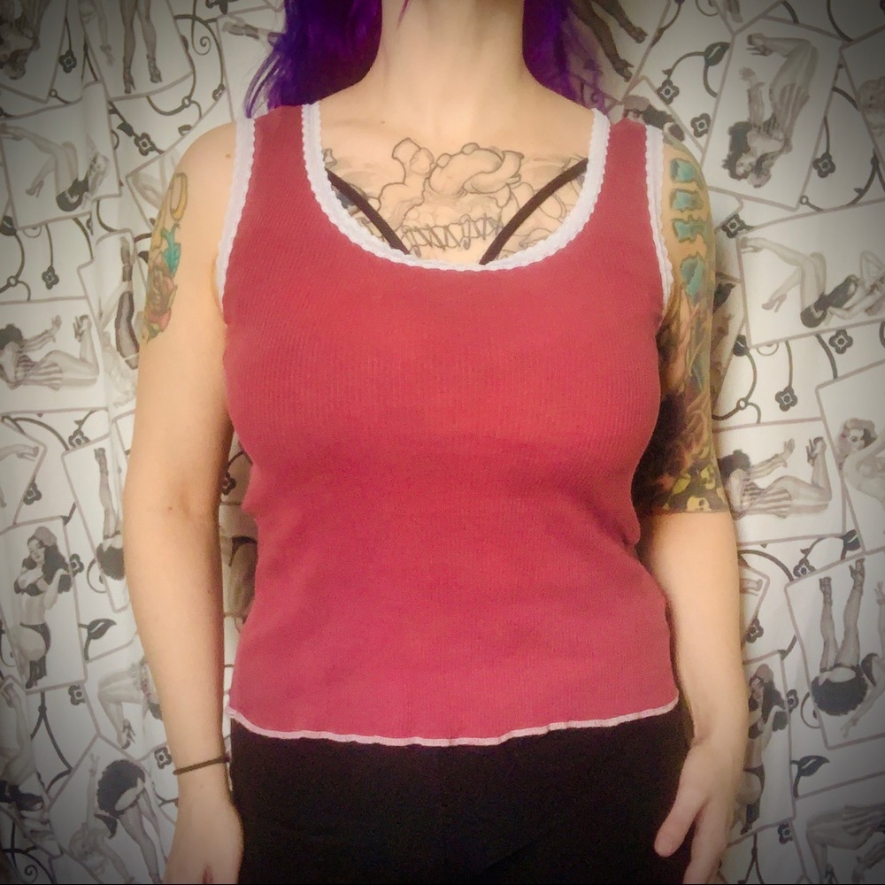 Michael Stars Cropped Tank